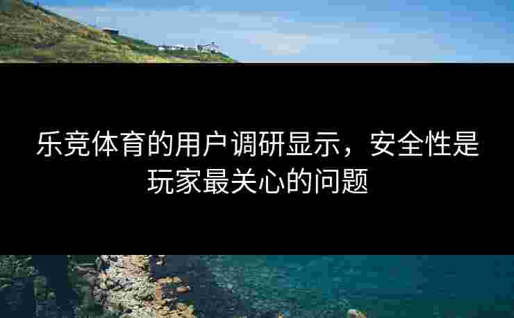 乐竞体育的用户调研显示，安全性是玩家最关心的问题